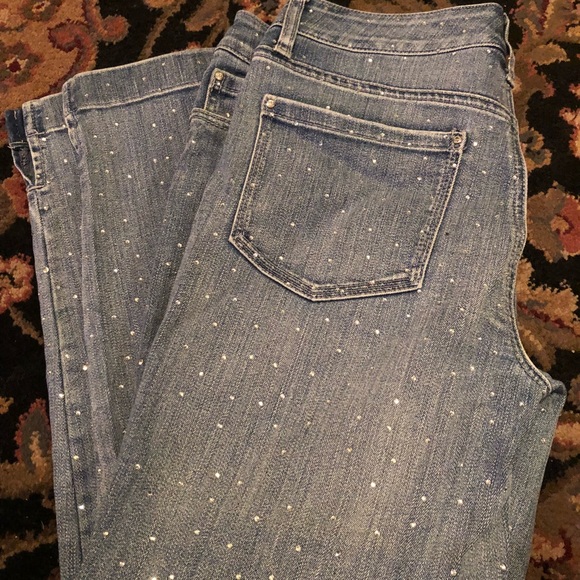 Cache Rhinestone cropped jeans - Picture 8 of 8